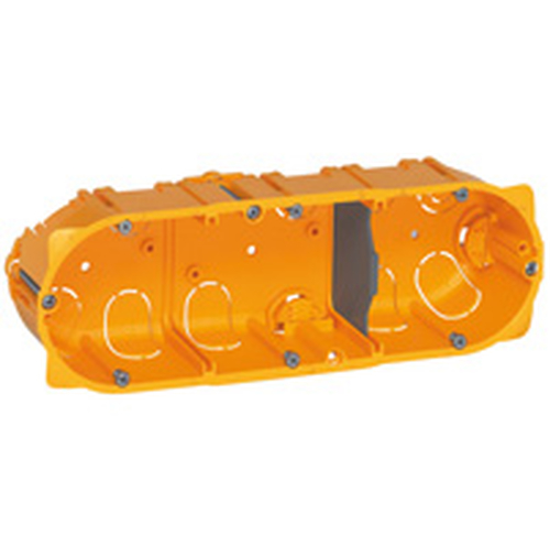 Legrand 080053 Batibox Коробка установочная 50мм ГИПРОК 3  поста  (080053)