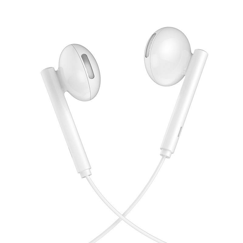 HOCO L10/ + микрофон/ Кнопка управления/ Регулятор громкости/ 1.2м/ Type-C/ White