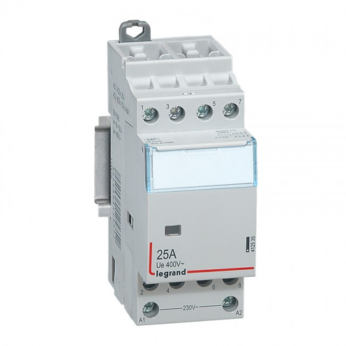 Legrand 412535 CX3  Контактор  230V  4НО 25А