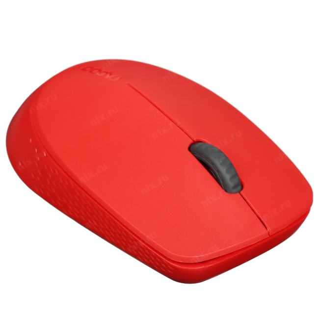 RAPOO M100-RED RAPOO Беспроводная мышь M100 Silent  -  красный