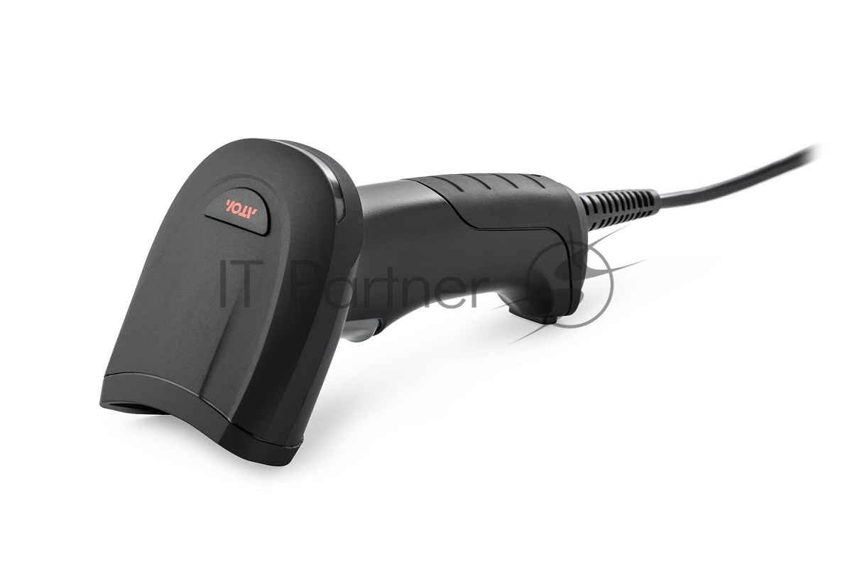 Сканер штрих-кода ручной Атол SB3100 (63173) 2D Imager, проводной черный, RJ-50 (USB), RS-232, USB HID, VCOM