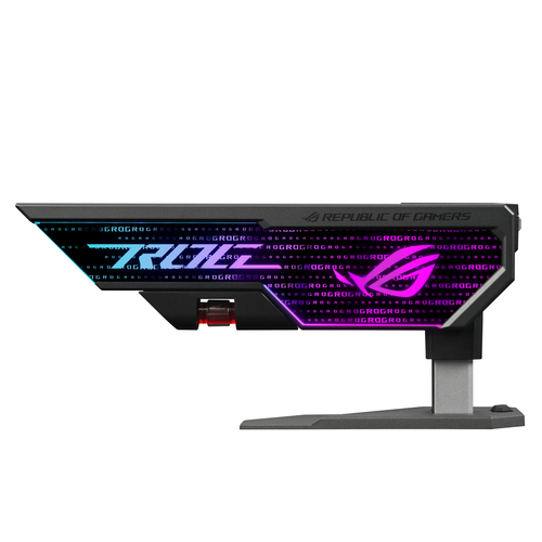 Аксессуары Держатель для видеокарты ASUS XH01/GRY/ARGB/VGA HOLDER XH01 ROG HERCULX GRAPHICS CARD HOLDER (90DA0020-B09000)
