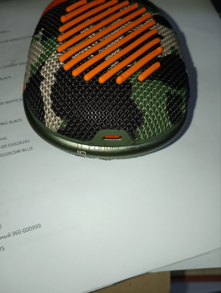 (Б/У) Портативная колонка JBL 5W CLIP 4 SQUAD [Cм.описание!]
