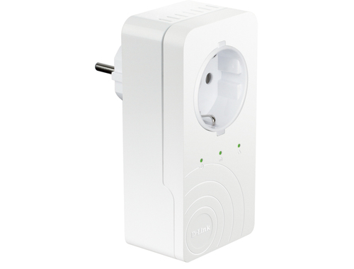 D-Link DHP-P338AV/A1A PowerLine-адаптер с поддержкой HomePlug AV, 3 LAN-portми и встроенной электрической розеткой