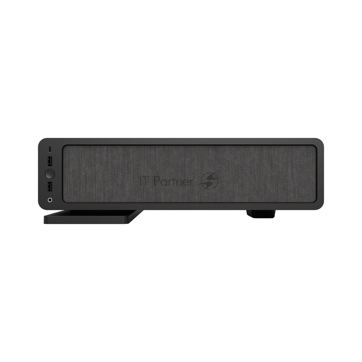 Корпус Fractal Design Ridge FD-C-RID1N-11, mITX, 2x140mm, USB-C, черный