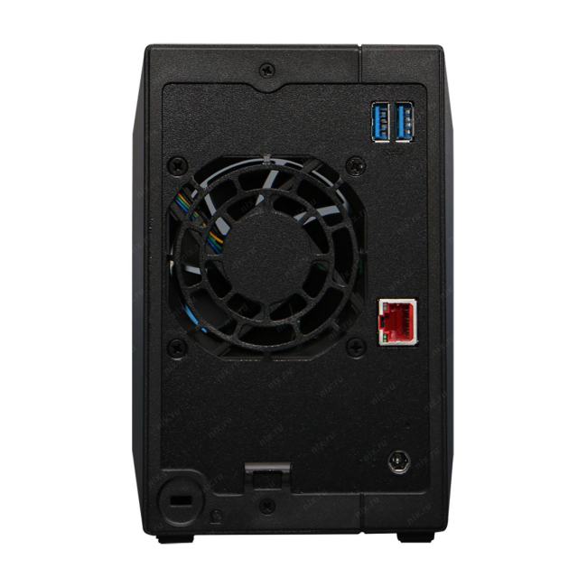 Система хранения данных ASUSTOR AS3302T v2: 2 bay NAS, Tower,  EU, 2GB, DDR4
