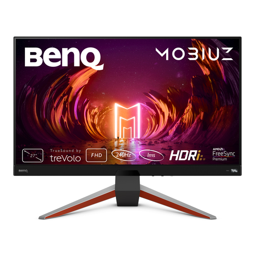 9H.LLALJ.LBE - Монитор LCD 27'' EX270M BENQ 16:9 1920x1080(FHD) IPS, nonGLARE, 400cd/m2, H178°/V178°, 1000:1, 12M:1, 16.7M, 1ms, HDMI, DP, USB-C, USB-B, HDCP