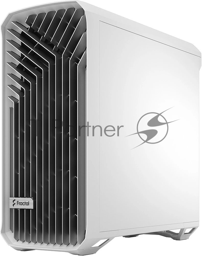 Компьютерный корпус Fractal Design Torrent белый TG Clear Tint / E-ATX, TG, 2x3.5, 4x2.5, 7xPCI, 1xUSB-C, 2xUSB 3.0 / 2x180мм, 3x140мм fans inc. / FD-C-TOR1A-03