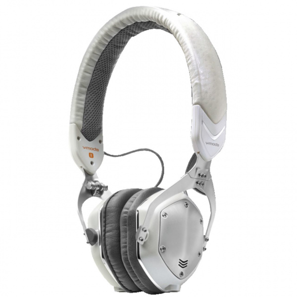 V-Moda XS White Silver