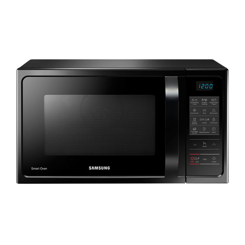 Микроволновая печь Samsung MC28H5013AK/BW черный, 28 л, 900 Вт, переключатели - мембранные кнопки