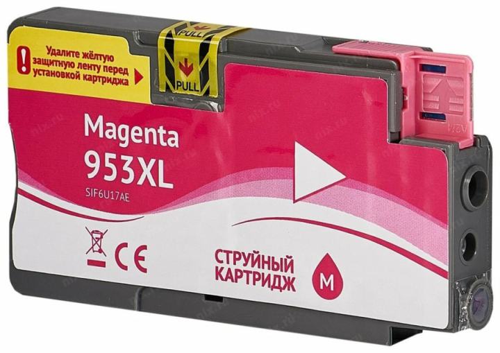 SIF6U17AE Sakura F6U17AE (№953XL Magenta) для HP Officejet пурпурный, 26 мл.,  1600  к.