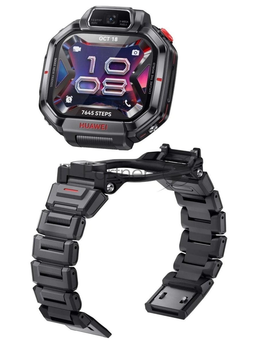 Детские умные часы Huawei Watch Kids X1 PRO DRP-L10, 1.82" AMOLED, 4G, Wi-Fi, Bluetooth, IP68, черный