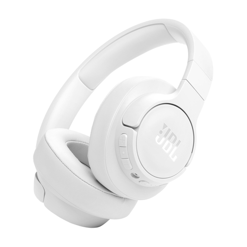 Беспроводные/проводные наушники JBL Tune 770NC белый, полноразмерные, Bluetooth + проводной, активное шумоподавление, до 70 ч