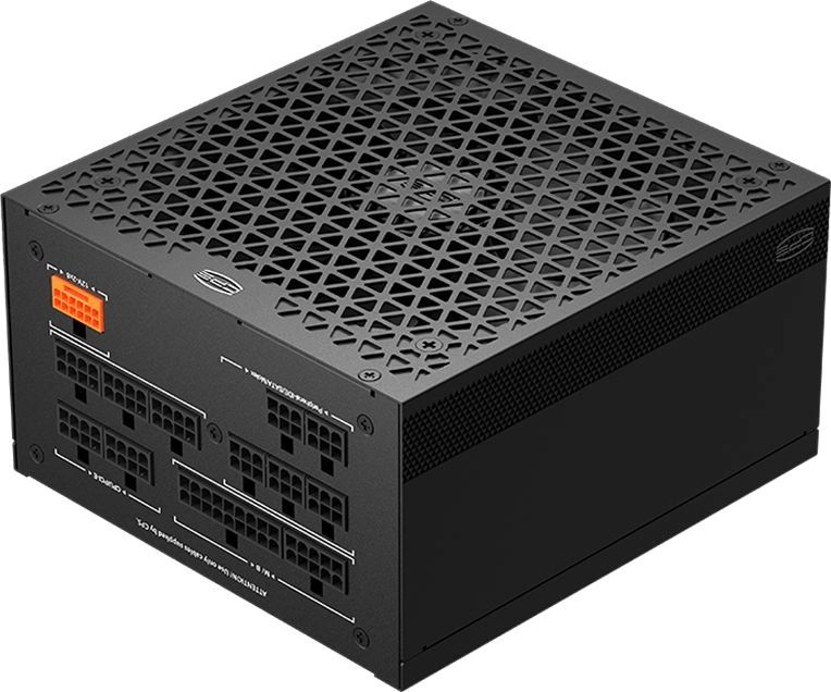 Блок питания PcCooler ATX 1000W P5-YS1000 -G1F Gen.5 80+ gold, 1000Вт, 135мм, черный, retail P5-YS1000-G1FFBK1-EU