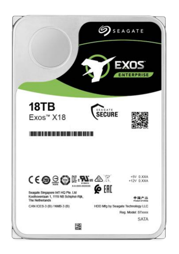 Жесткий диск/ HDD Seagate SAS 18Tb Exos 2X18 12Gb/s 7200 256Mb OFFICIAL RECERTIFIED 1 year warranty (Only HBA + software RAID) (replacement ST18000NM004J, ST18000NM000D, MG09SCA18TE, WUH721818AL5204)