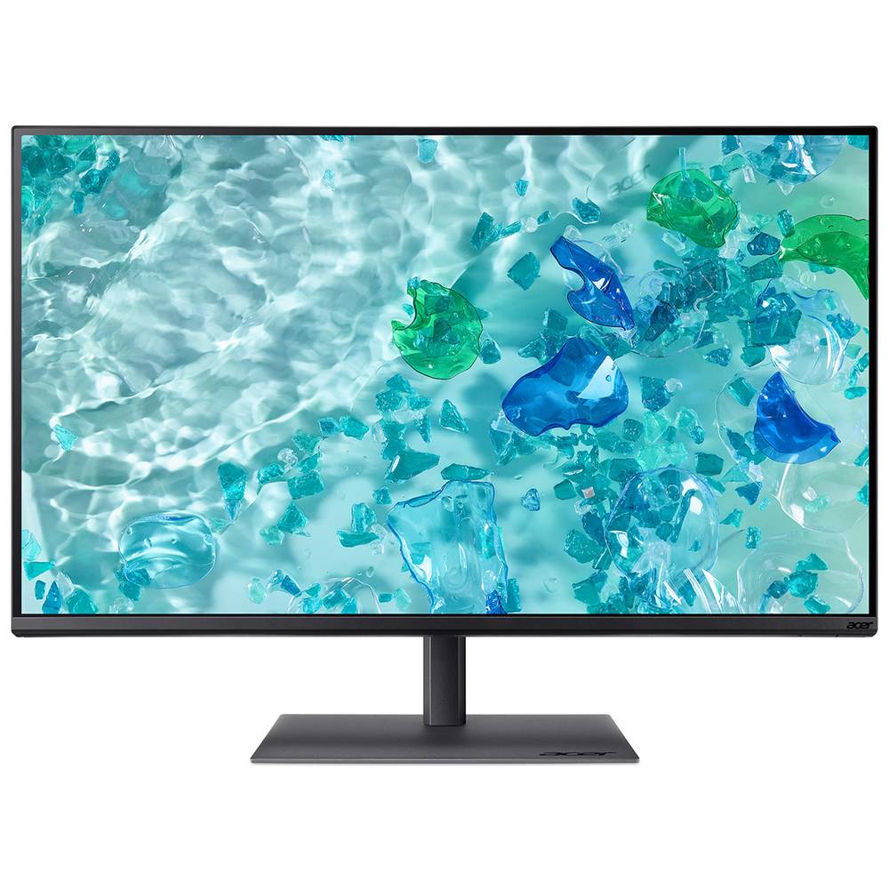 Монитор 31.5" Acer B327QKB1bmiiprzx VA 3840x2160, 60 Гц, 4 мс, 16:9, 300 кд/м², 2xHDMI 2.0, DP 1.2, USB Hub (4x USB 3.2), 3.5 Jack, динамики (2x2 Вт), HDR10, FreeSync, VESA 100x100, черный