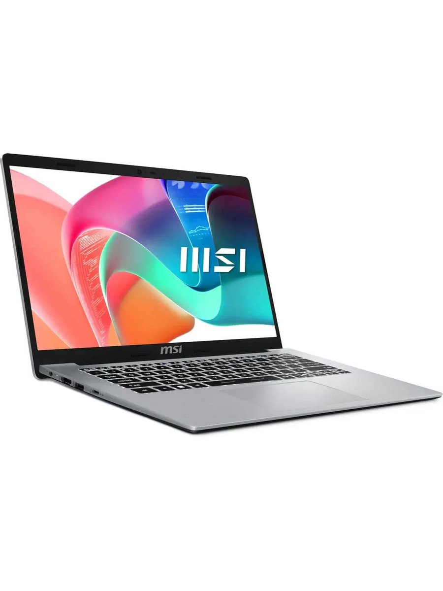 Ноутбук MSI Modern 14 F1MG-815XRU, 14" (1920x1080) IPS/Intel Core 7 150U/16 ГБ DDR4/512 ГБ SSD/Intel Graphics/Без системы, Серебристый (9S7-14S113-815)
