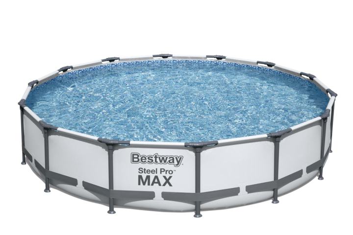 Бассейн каркасный Bestway 56595, 427×84см, 10220 л, с насосом