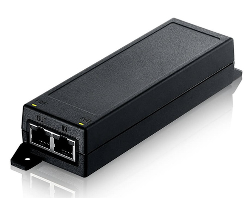 PoE инжектор Мультигигабитный PoE инжектор Zyxel PoE12-30W, 802.3af/at (30 Вт), 2xRJ-45: 1/2.5G