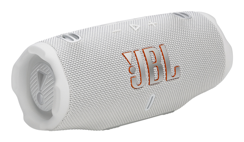 JBL Портативная акустика Charge 6, 45 Вт, Bluetooth 5.4, IP68, USB Type C (зарядка), белый.