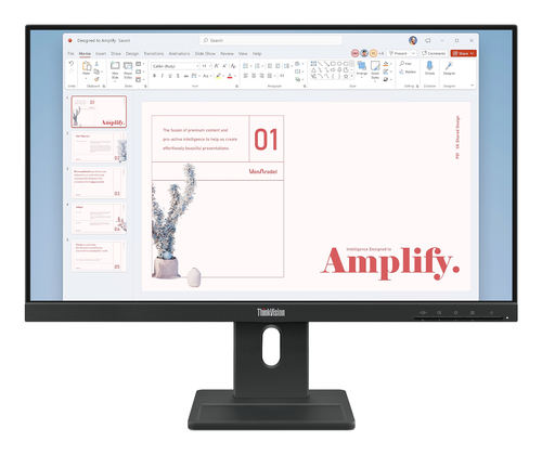 64BAMAT1EU Монитор Lenovo ThinkVision E24-40 23.8" 16:9 FHD (1920x1080) IPS, 100Hz, 250N, 1xHDMI 1.4, 1xDP  1.2,  1xVGA