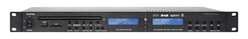 Плеер BIAMP [PCR3000RMKIII] (APART) многофункциональный: USB/SD/CD-плеер с FM-тюнером и Bluetooth. Выходы: CD/USB/SD, выход тюнера, комбинированный выход, коаксиальный, оптический. RS-232, пульт ДУ. 1U.