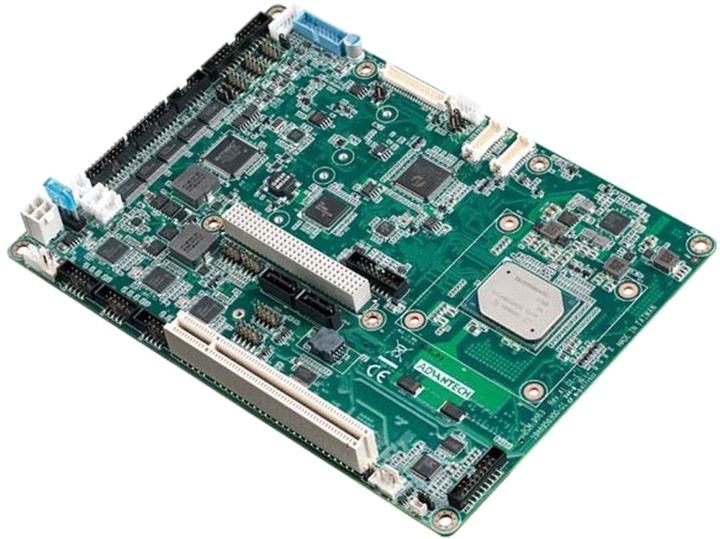 Материнская плата с процессором ADVANTECH PCM-9563N-S1A2, Intel Celeron N3350, формата 5.25'', 1 х DDR3L, с разъемами 2 х LAN, 2 x USB 3.0, 6 x USB 2.0, 1 x SATA III, 1 x mSATA, 4 x RS-232, 2 x RS-422/485, слотами расширения 1 x PCI, 1 x PCI-1 Advantech (требуется установка батарейки CR2032)