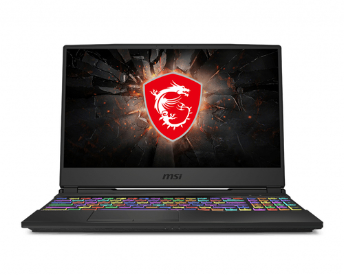 Ноутбук MSI GL65 9SEK-079RU 15,6" FHD, Intel Core i7-9750H, 16Gb, SSD 512Gb, no ODD, NVidia RTX2060 6Gb, Win10, Черный