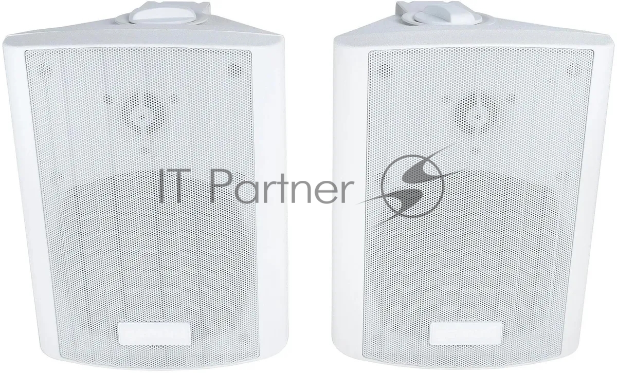 Акустическая система Gemini GHSI-W525BT-PR-WHT Активная + пассивная АС, 5.25" НЧ + 0.75" ВЧ, мощность RMS/Peak 60/150 Вт, АЧХ 45-20000 Гц, динамики: 5" НЧ, 1" ВЧ, IP44, BT, 3,5 мм AUX вход, 3,5 мм AUX выход, настенные крепления, пульт ДУ, цвет белый