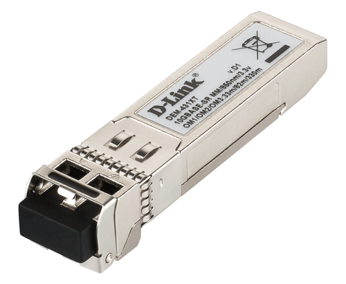 DEM-431XT - D-Link DEM-431XT SFP-трансивер с 1 портом 10GBASE-SR (без DDM)  многомод питание 3.3 В (до 300м)