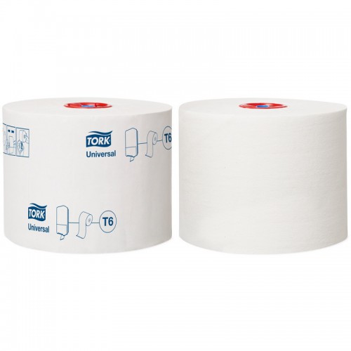 Бумага туалетная Tork T6 127540, 1-слойная, 135м, 27 рул