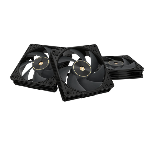 Вентилятор в корпус ASUS PROART PF120 FAN PWM BLACK 3IN1 черный, 120x120x28 мм, 3000 об/мин, 39 дБ, 4 pin