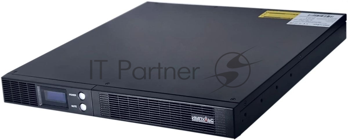Источник бесперебойного питания Импульс СЛИМ 1000 / 1000 ВА  / 600 Вт / 4 x IEC 320 C13