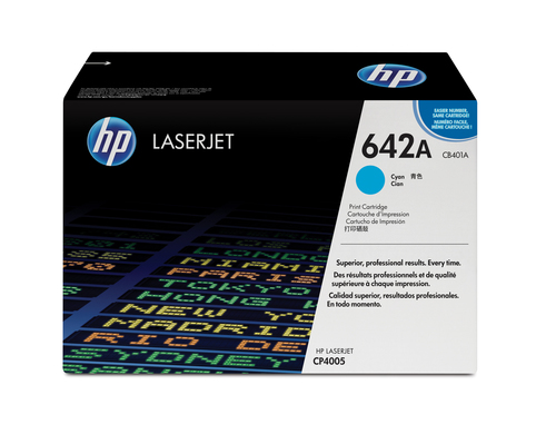 Картридж HP Color LaserJet CB401A Cyan Print Cartridge, up to 7,500 pages