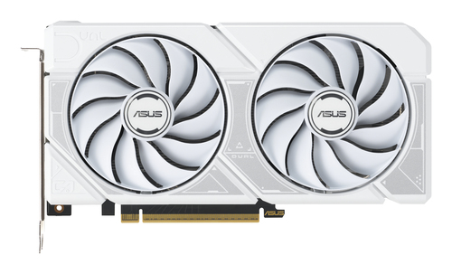 Видеокарта Asus PCI-E 5.0 DUAL-RTX5060TI-O16G-WHITE NVIDIA GeForce RTX 5060TI 16Gb 128bit GDDR7 2602/28000 HDMIx1 DPx3 HDCP Ret