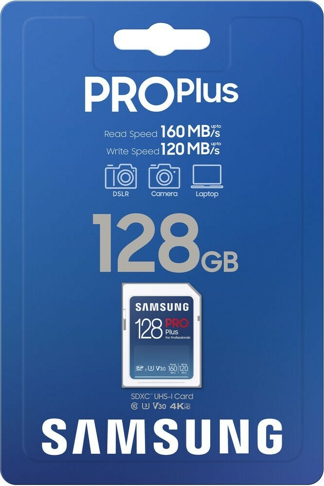 Карта памяти Samsung Pro Plus Sdxc 128 ГБ