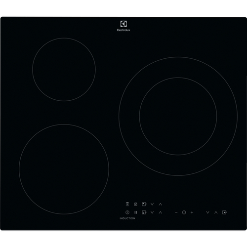 Индукционная варочная поверхность Electrolux LIT60336C, 3 конфорки, с зоной расширения, стеклокерамика, 7350 Вт
