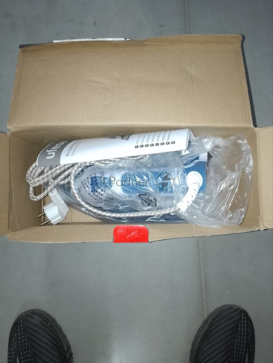 (Поврежденный товар) Утюг UFESA PV3280 SELECTA BLUE [Cм.описание!]