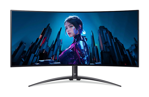 Монитор Bad Pack 39" ACER Predator X39bmiiphuzx Black (OLED 3440x1440 240 Hz 1300cd/m2 0,01ms 2xHDMI(2.1) + 1xDP + 1xType-C(90W) + SPK + Audio out + USB3.2x3 + USB-C + USB-B (2up 4down)+Speaker 5Wx2 110 H.Adj)