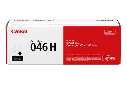 Картридж CANON 046H BK черный, увеличенной емкости  6300 стр