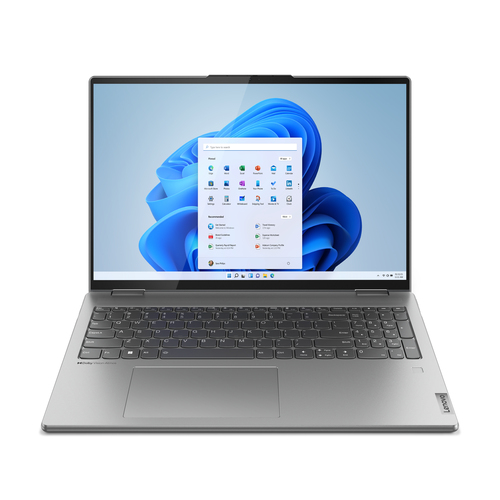 Ноутбук 82UF0050RM LENOVO Yoga 16IAH7 16" 2560x1600 Cенсорный экран Intel Core i5-12500H RAM 16Гб SSD  512Гб  Intel  Arc A