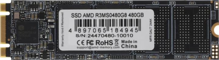 SSD 480 Gb M.2 2280 B&M 6Gb/s  AMD  Radeon  R3 <R3MS0480G8>