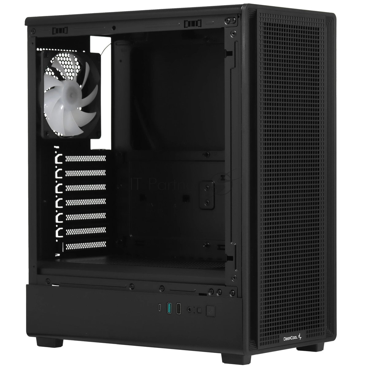 Корпус DeepCool CC550 4F, Midi-Tower, чёрный, 4 x 120 мм