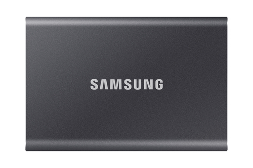 Твердотельный диск 4TB Samsung T7 Shield MU-PC2T0K, 3D NAND TLC, USB 3.2 Type-C [R/W - 1050/1000 MB/s]  Titan Grey