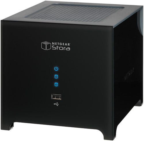 NETGEAR <MS2000-100PES> Home Media  Network Storage(2x3.5"HDD SATA,USB2.0,GbLAN)