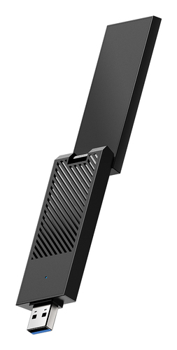 Cudy WU6500 1.0 USB-адаптер Wi-Fi 7 BE6500 с высоким коэффициентом усиления, 2,4/5/6 ГГц, до 6452 Мбит/с, USB 3.0