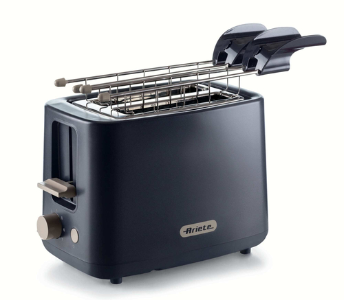 Тостер Ariete 00C015703AR0 черный, 760 Вт, 2 слота