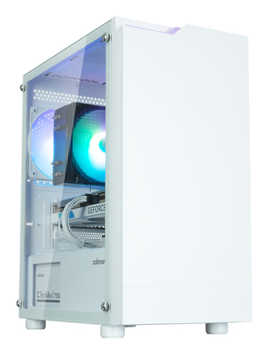 Компьютерный корпус Zalman T4 PLUS, MATX, белый, WINDOW, 1 x Combo (3.5'' or 2.5''), 1x3.5'', 2x2.5", 1xUSB 2.0, 2xUSB 3.0, REAR 1x120мм ARGB