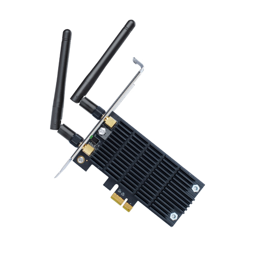 TP-LINK <Archer T6E> Wireless Dual Band PCI Express  Adapter  (802.11b/g/n/ac,  PCI-Ex1, 867Mbps)