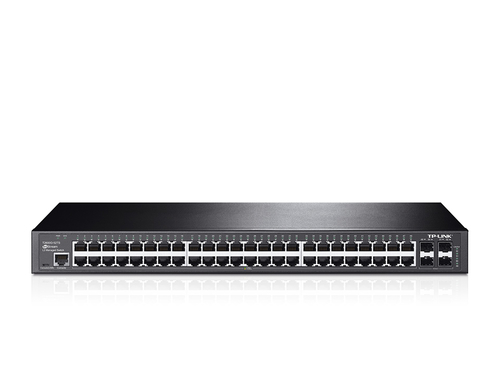 TP-LINK <T2600G-52TS> Управляемый коммутатор  (48UTP  1000Mbps  + 4SFP)